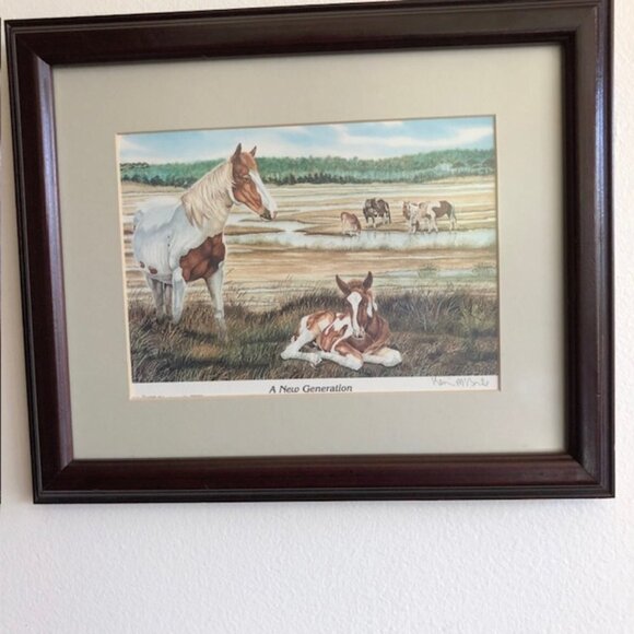 KEVIN MCBRIDE A New Generation Framed Horse & Pony Signed Print & Frame - Picture 4 of 16